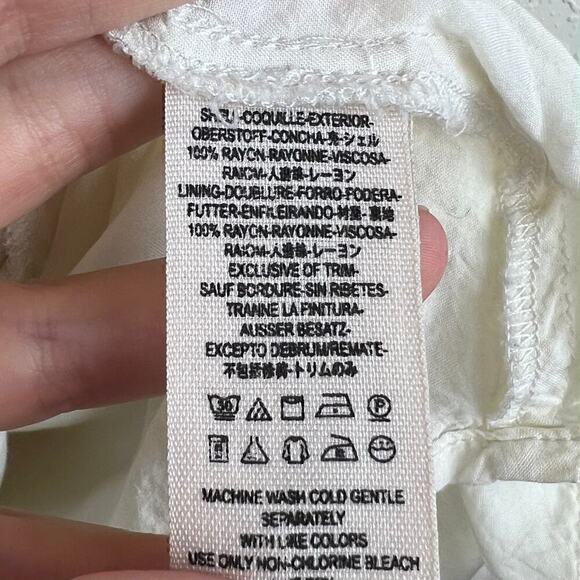 Free People x REVOLVE Part Time Lover Mini Floral Dress in Lily Combo Size 6 - Picture 9 of 10